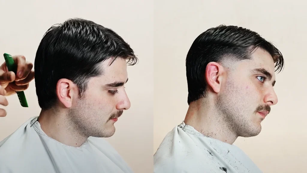 Subtle tapered mullet