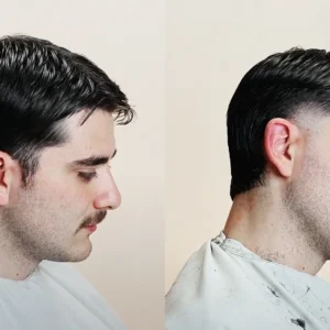 Subtle tapered mullet